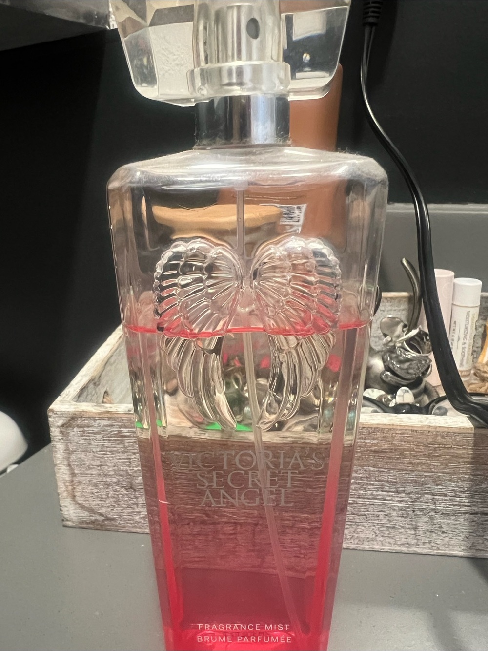 Victoria's Secret Pink Gradient Angel Fragrance Mist Bottle